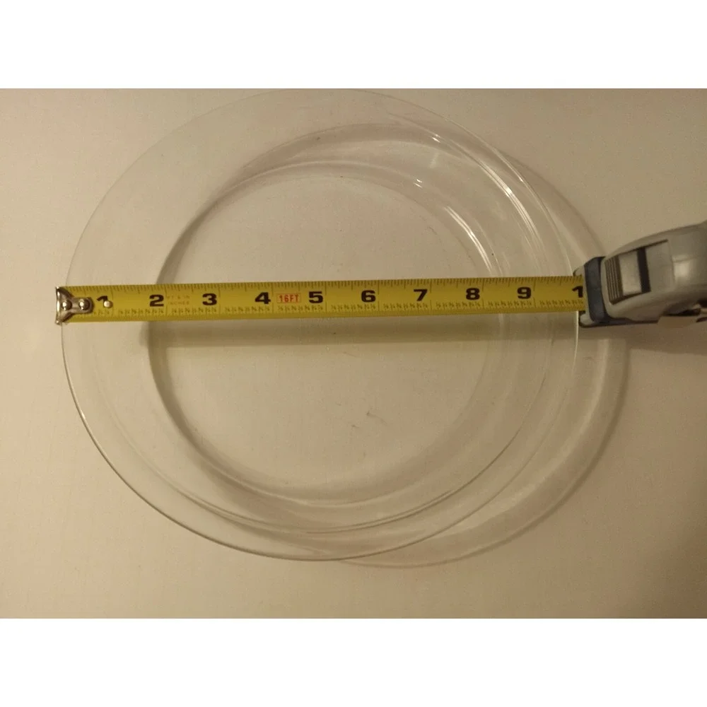 PYREX 209 Pie Dish 9 inch Baking Plate Clear Glass Vintage 1990s Round